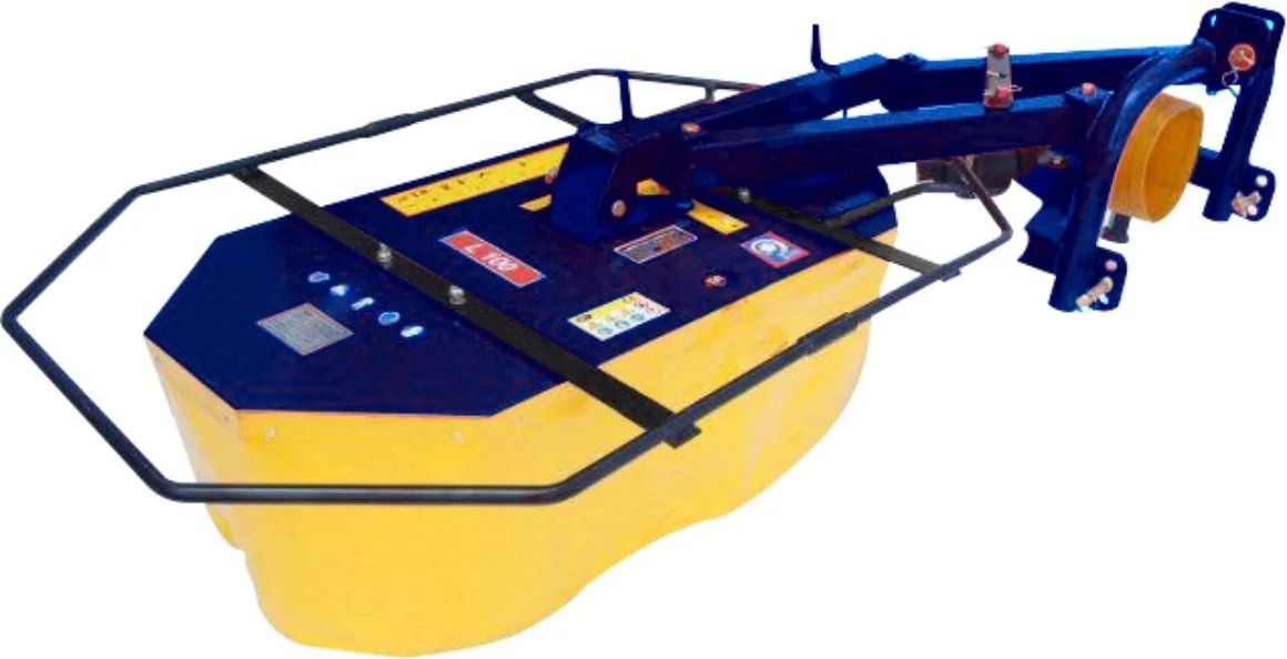 Segadora de tambores mecánica 25 HP 1.4 m 6 navajas SET1406 – FORJA, Tetela del Volcán, Morelos
