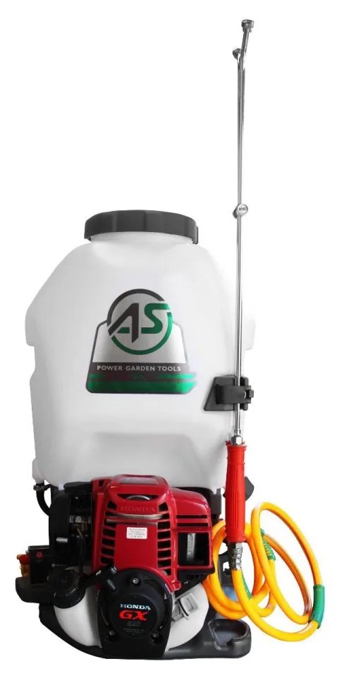 Aspersora motorizada 25 L 35 CC 4 tiempos motor HONDA AS 38USAH – FORJA, Tetela del Volcán, Morelos