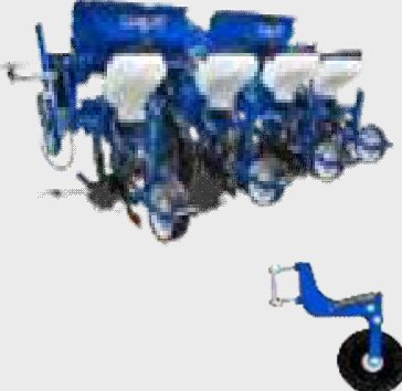 Sembradora fertilizadora integral de precisión neumática 4 surcos con Sistema unidisco de corte frontal SFNDR SFN04 C – FORJA, Tetela del Volcán, Morelos
