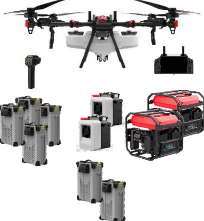 -AERONAVE P150 MAX CON SISTEMA DE ASPERSION 80 L REVOSPRAY 5 (1) -CONTROL REMOTO SRC5 (1) -BATERIA INTELIGENTE B141050 (4) -TORRE DE ENFRIAMIENTO M8BC5AH (2) -ESTACION DE CARGA MOVIL GC4000+ (2) -ANTENA MOVIL XRTK7 (1) "Promoción otoño - invierno 2026" -BATERIA INTELIGENTE B141050 (2) Regalo P150 MAX / REVOSPR AY 5 – FORJA, Tetela del Volcán, Morelos
