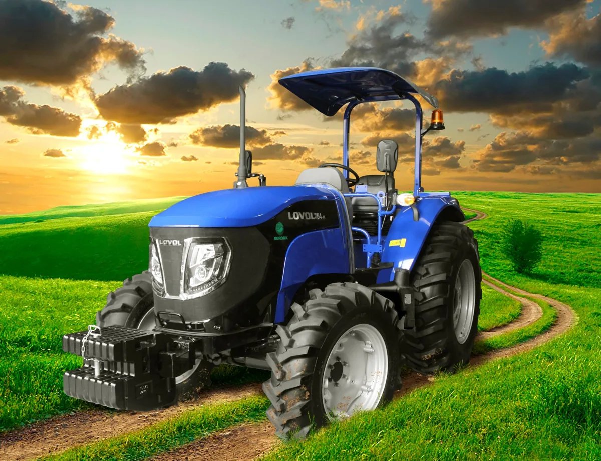 Tractor agrícola 75 HP III Gen ROPS TH754 III GEN – FORJA, Tetela del Volcán, Morelos